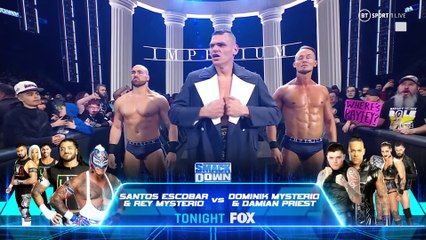 Imperium Entrance: WWE SmackDown, April 7, 2023