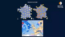 prévisions météo villes du samedi 8 avril 2023