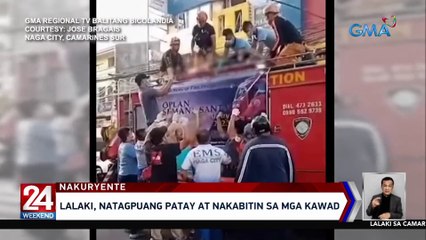 Lalaki, natagpuang patay at nakabitin sa mga kawad | 24 Oras Weekend