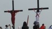 Eight Filipinos nailed to crosses as gory Easter crucifixion re-enactment returns
