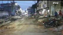 सहारनपुर : निर्माण कार्यों की धीमी गति बनी परेशानी का सबब,भुखमरी की कगार पर व्यापारी