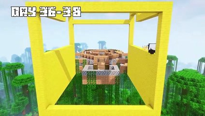 I Survived 100 DAYS as an OCELOT in HARDCORE Minecraft!