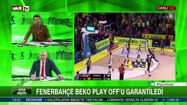 Fenerbahçe BEKO Play Off'u garantiledi