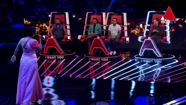 Umesha Piyumali | Tharu Eliya Oba (තරු එළිය ඔබ හා මා) | Knockouts - Ranking Chairs | The Voice SL
