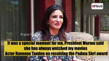 It Was A Special Moment For Me: Raveena Tandon On Receiving The Padma Shri Award