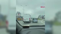 Maltepe'de yol verme tartışması trafiği tehlikeye soktu