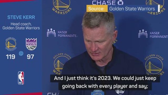 Kerr's current Warriors incomparable to golden era