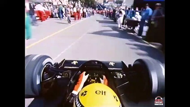 [HQ] F1 1986 Ayrton Senna Lotus 98T Onboard (Monaco GP Qualifying, Part 1) [REMASTER AUDIO/VIDEO]