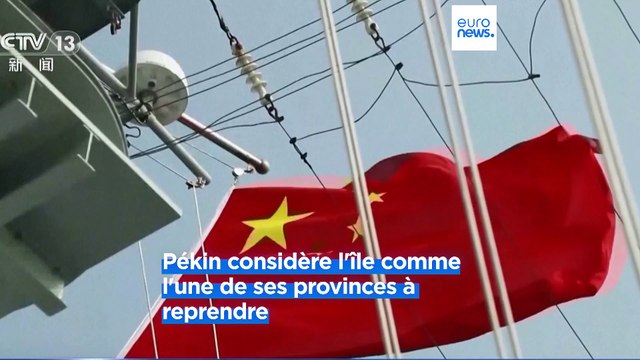 Taïwan : des manœuvres militaires chinoises autour de l'île en guise d'avertissement