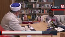 Kütahya'da öğrenim gören Fildişi Sahili uyruklu üniversite öğrencisi Müslüman oldu
