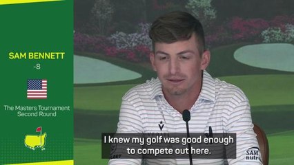 'I have made my mark' - amateur Bennett ready to enjoy Masters weekend