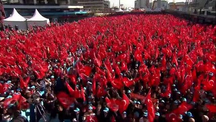 ERDOĞAN: 24 AY İÇİNDE METRO HATTINI AÇILIŞA HAZIR HALE GETİRDİK- 1