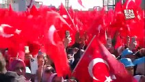 İstanbul’da Cumhurbaşkanı Erdoğan'a coşkulu karşılama