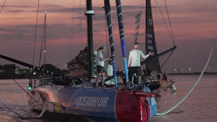 Biotherm 2023 : Arrivée de la 3e étape à Itajai, Brésil, se classe 4e  de cette longue étape.