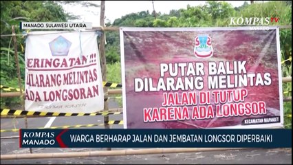 Hampir 3 Bulan Jembatan Dan Jalan Penghubung Belum Diperbaiki