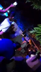 Denuncian que policías llegaron a tirotear balneario en El Paraíso