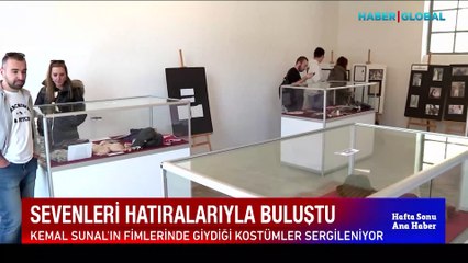 Usta sanatçı Kemal Sunal'ın filmlerinde giydiği kostümler sergileniyor