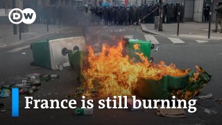 France- 11th day of mass protests against President Macron's pension reforms