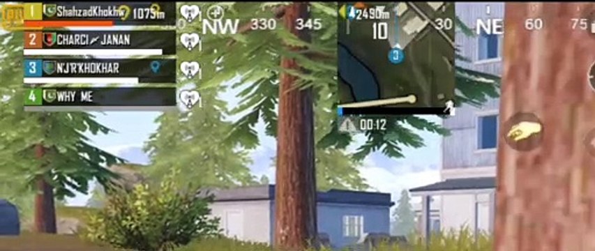 BGMI pubg mobile New season New update 2.5 Nice gameplay My teammate 1v4 fight for chicken dinner