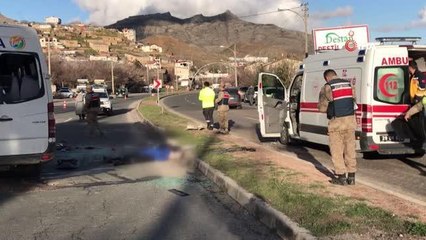 Gümüşhane'de işçileri taşıyan servis takla attı: 1 ölü, 7 yaralı