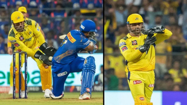 IPL 2023 Dhoni Review System కి Surya Kumar Yadav బలి..CSK Vs MI | Telugu OneIndia