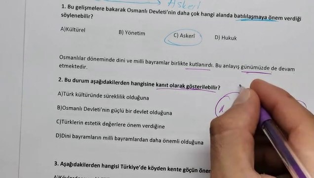 7.Sınıf Sosyal Bilgiler 2.Dönem 1.Yazılı Soruları ve Çözümü Yeni #2023 ‍ (%99 Çıkabilir )