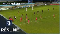 PRO D2 - Résumé Stade Aurillacois-Oyonnax Rugby: 27-25 - J27 - Saison 2022/2023