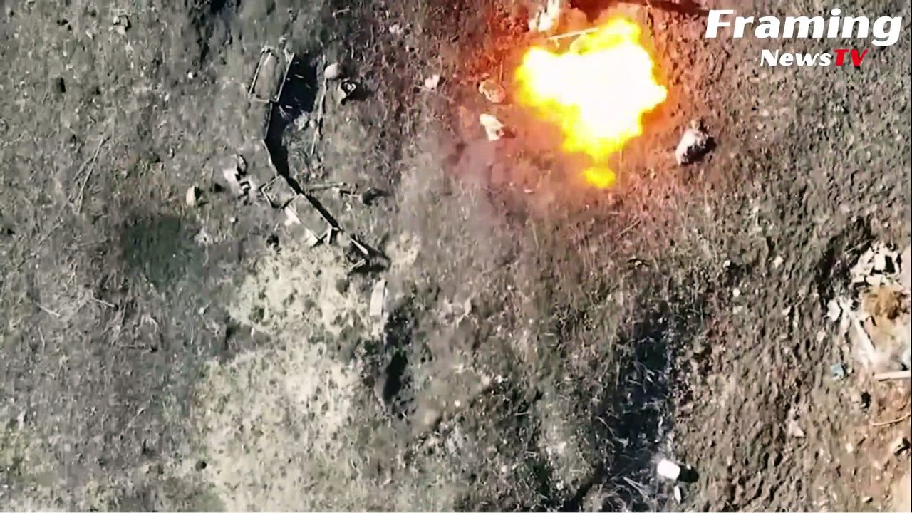 Drone Ukraina menghujani pasukan Rusia di Wilayah Avdiivka