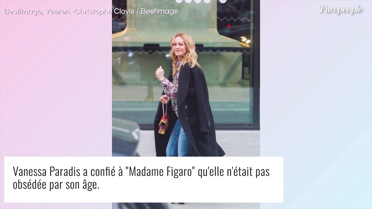 "Des choses qui ne me ravissent pas" : Vanessa Paradis, 50 ans, honnête sur le temps qui passe