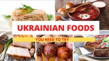 Most Popular UKRAINE Foods | Ukrainian Cuisine
