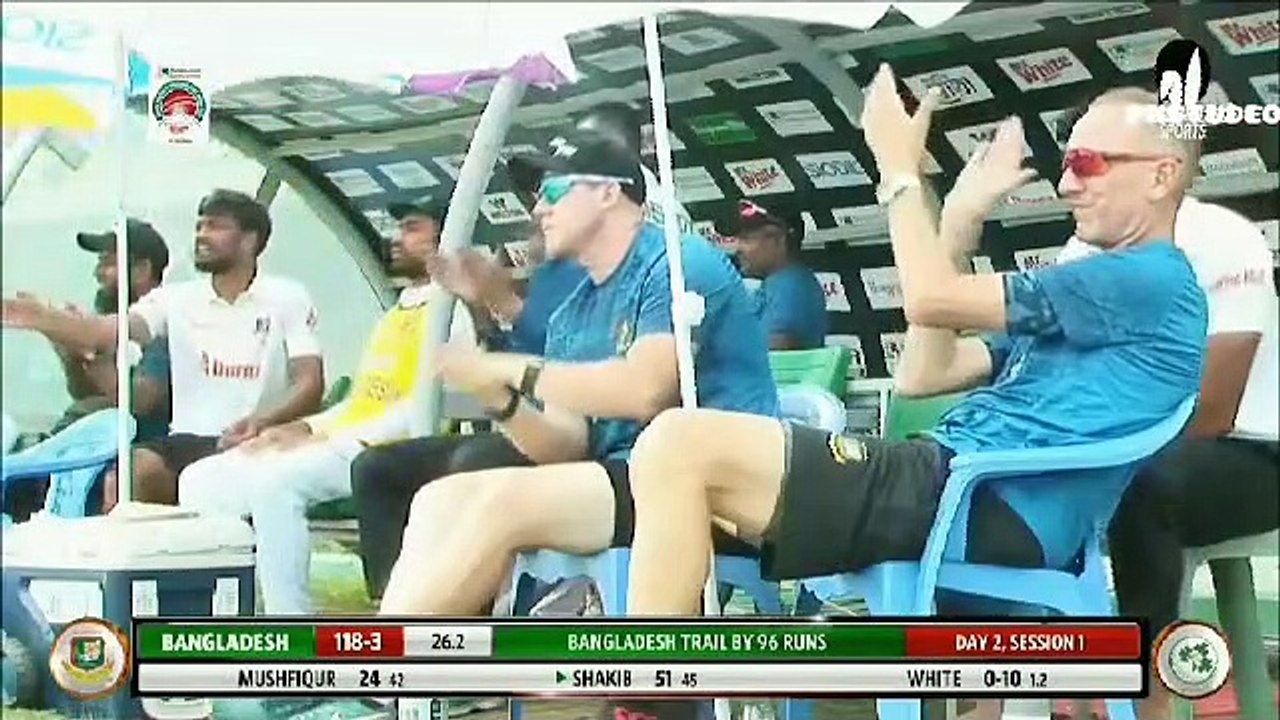 Saqib`s 87 Runs Against Ireland || 1st Innings || Only test || Ireland tour Of Bangladesh 2023
