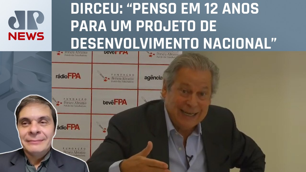 José Dirceu revela planos do PT para o Brasil;...