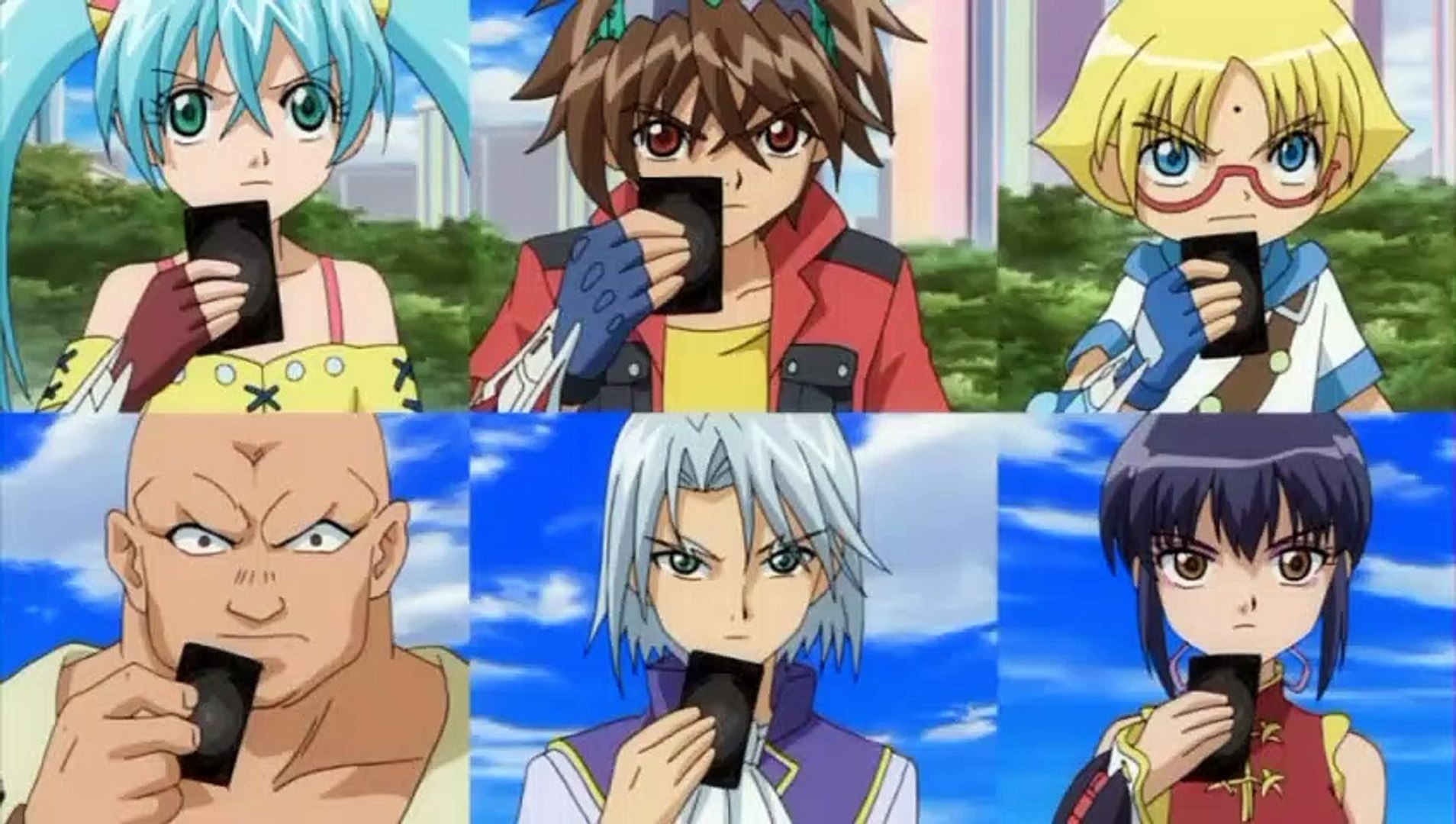 Characters appearing in Bakugan Battle Brawlers Anime
