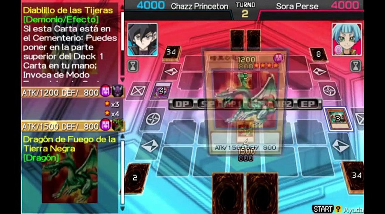 Yu-Gi-Oh! ARC-V Tag Force Special Español PSP - Chazz VS Sora #arcv #rj_anda RJ ANDA #ocg #yugiohgx