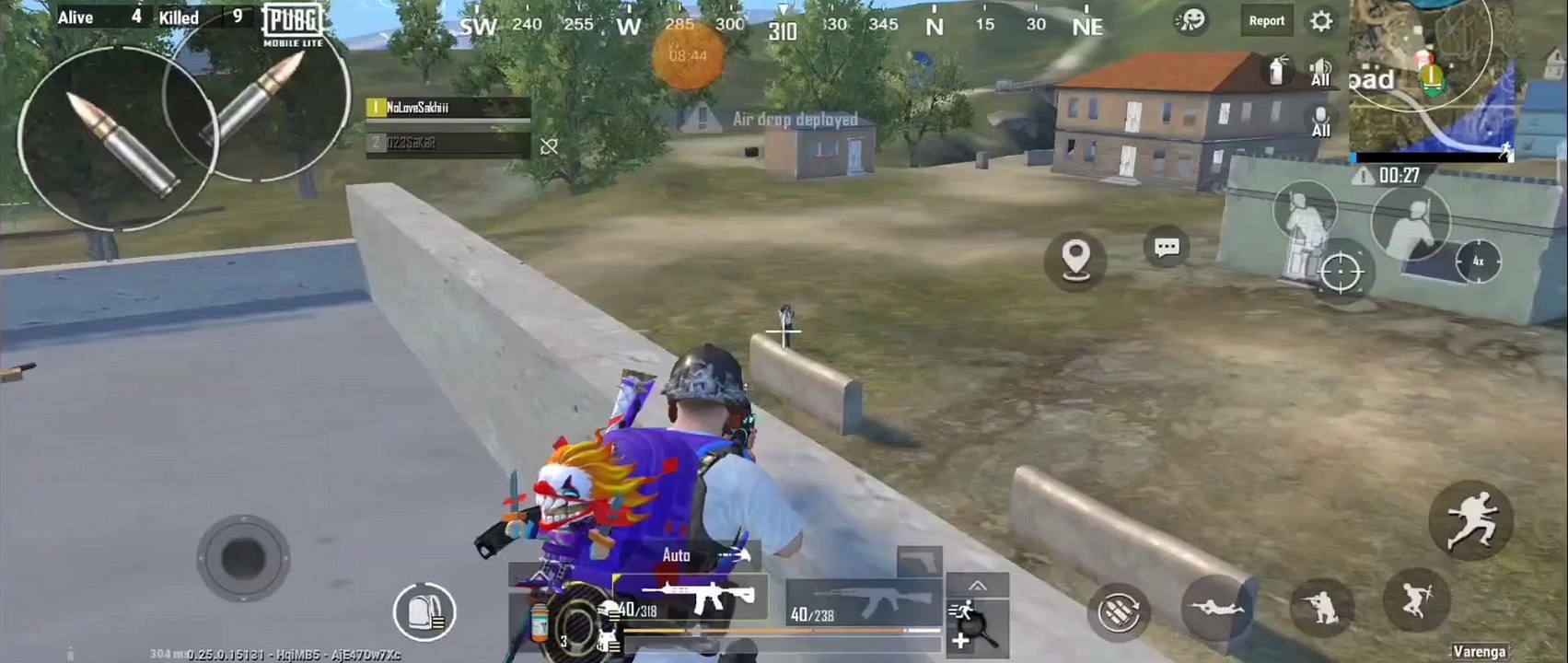 end miss na krna last enemy rush  0 heal