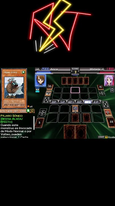 Yu-Gi-Oh! 5D's Tag Force 5 PSP Español  - Anca VS Wisteria #3 #5ds #yugiohtcg  RJ ANDA #retrogame
