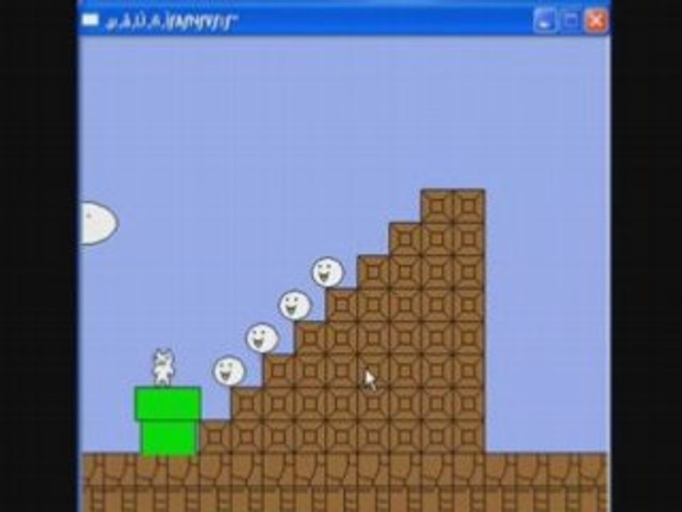 Cat mario 3D / Syobon ion 3D - Stage 1 - Solution and Download link - video  Dailymotion