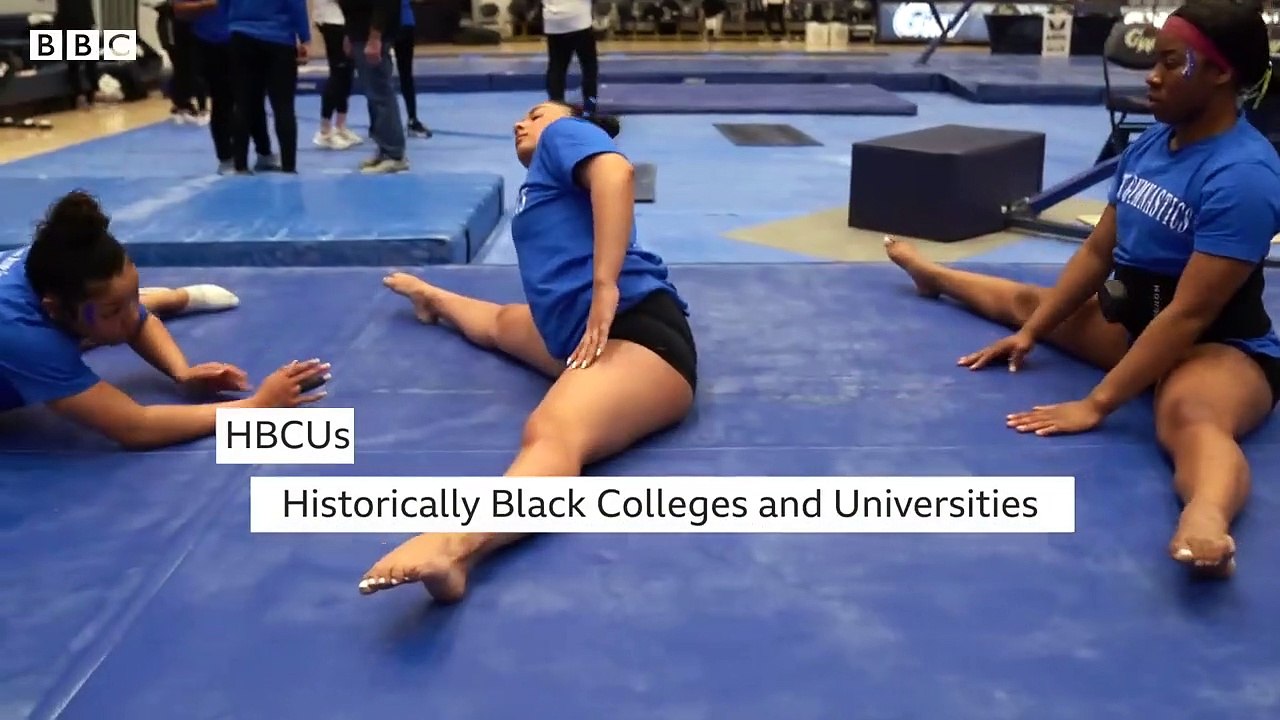 01.How this college gymnastics team is making history - BBC News