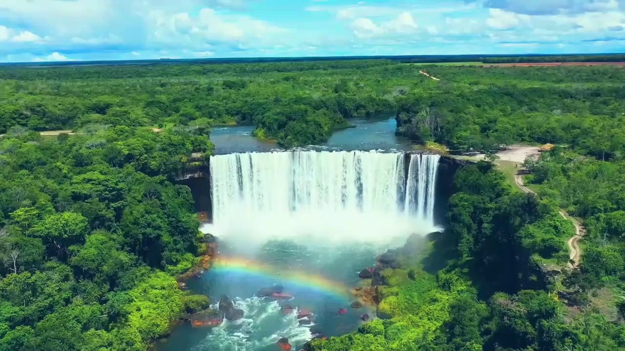 [DRONE] Waterfalls | Relaxation | Nature  HD 4K Videos -