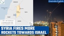 Israeli military says 3 rockets fired from Syria toward Israel, it retaliates | Oneindia News