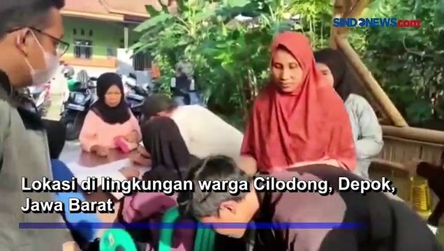 Warga Cilodong Antusias Beli Minyak Goreng Rp10 Ribu Per Liter