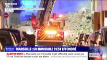 Un immeuble d'habitation s'est effondré cette nuit à Marseille, faisant au moins 5 blessés