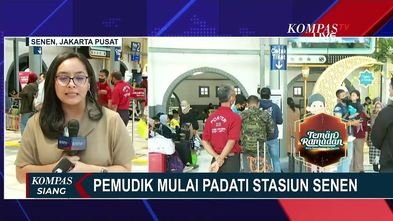 Arus Mudik di Stasiun Gubeng Surabaya Terpantau Sepi, Tak Ada Peningkatan Jumlah Penumpang