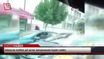 Adana’da trafikte yol verme tartışmasında bıçaklı saldırı