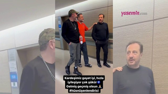 Hüsnü Şenlendirici'ye Ercan Saatçi ve Hakan Altun'dan ziyaret! Kansere yakalanan ünlü klarnetçi'yi...