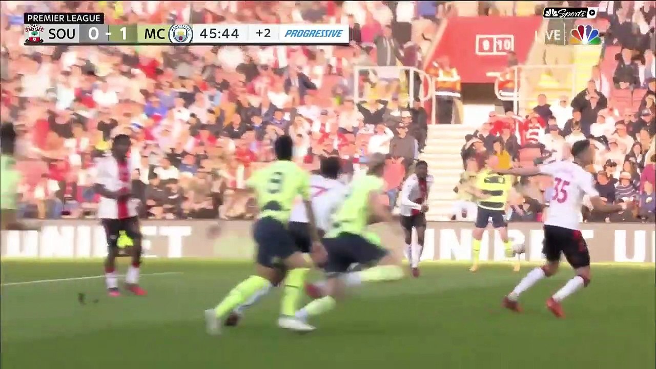 Southampton vs Manchester City football match highlights | Premier League football highlights
