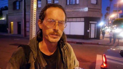 A homeless man talks openly about being addicted to heroin and opioid crisis in America.