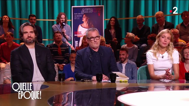 Léa Salamé dévoile des images d'archives de son invité Bruce Toussaint dans Quelle époques ! , France 2