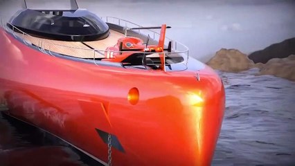 Barco que voa? Superiate de R$ 440 milhões atinge alta velocidade acima da superfície da água