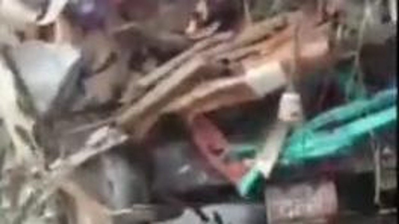 मुरैना: दो ट्रकों की भिड़ंत में उड़े ट्रक के परखच्चे, एक की हुई दर्दनाक मौत